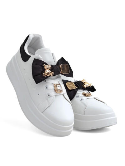 Adidași cu platformă pentru femei Royalfashion cu fundă Genimma