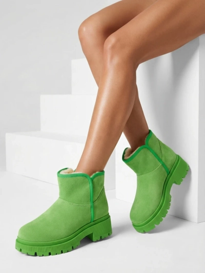 Cizme scurte Royalfashion a'la cizme de zăpadă pentru femei Hozises