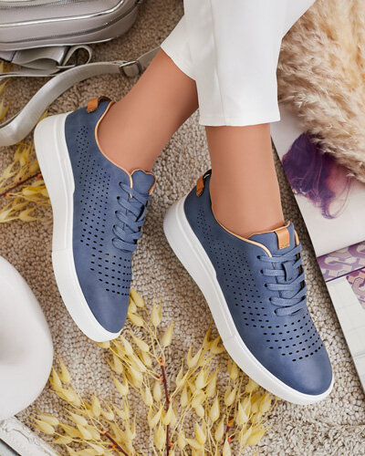 Royalfashion Adidași traforați de damă Deromias