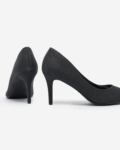 Royalfashion Pantofi stiletto de damă cu sclipici Matomliso