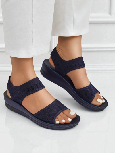 Royalfashion Damen Sandalen mit dickerer Sohle Viva Flex II