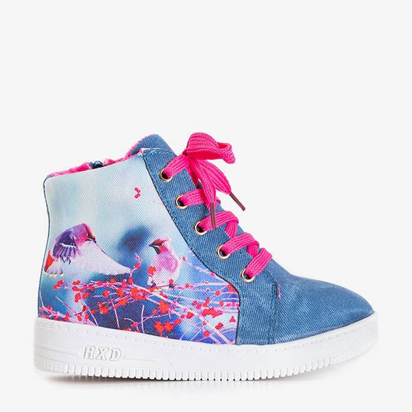 Adidași albastri pentru fete Boma - Încălțăminte