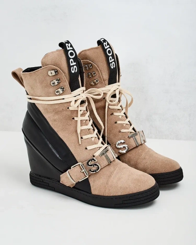 Royalfashion botine pe toc Ronii pentru femei