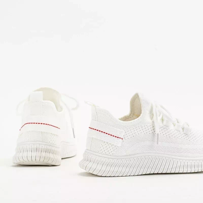 OUTLET Pantofi sport albi de dama Vaileno - Incaltaminte