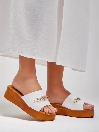 Sandale cu toc wedge pentru femei Royalfashion Dalimma
