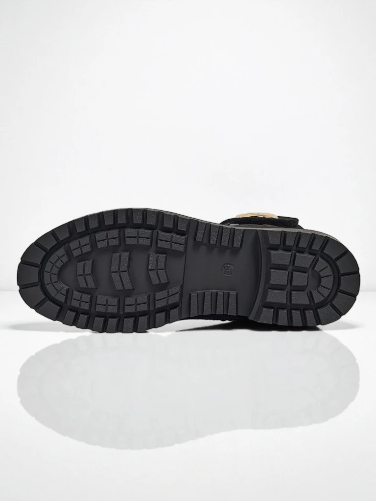 Botine workery de damă cu decorațiuni Lorice