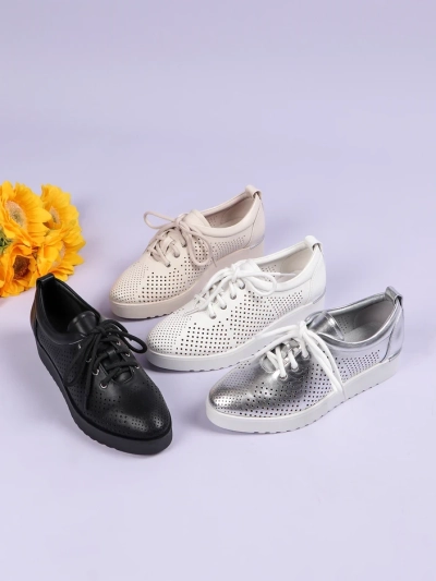 Royalfashion Pantofi perforați pentru femei Gofielle