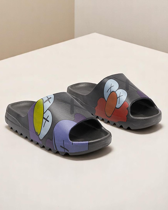 Sandale Dama Aurora Negre Cauciuc Elegante de Vară