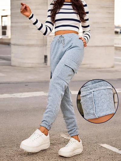Royalfashion Pantaloni de luptă izolați pentru femei