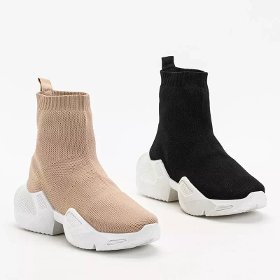 OUTLET Pantofi sport dama Fisa inalti bej - Incaltaminte