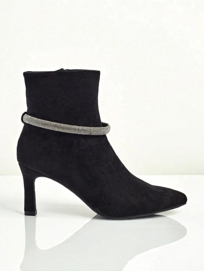 Botine de damă cu toc stiletto Sorelia
