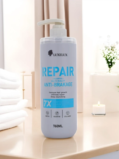 Luxelux Șampon pentru păr Smoothing și Regenerating 760 ml