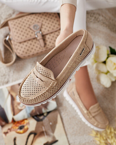 Royalfashion Mocasini de damă Openwork Leteller