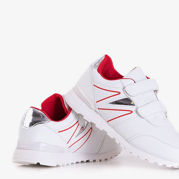 Încălțăminte de sport albă pentru copiiElmoli - Încălțăminte