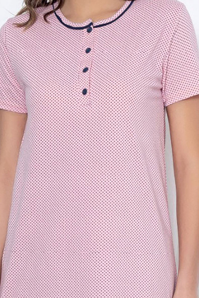 Royalfashion Cămașă de noapte cu buline pentru femei