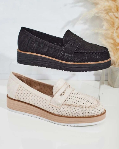 Royalfashion Mocasini de damă traforați Moell