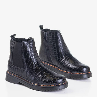 Cizme dama din piele de sarpe Galetiasi - Incaltaminte