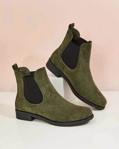 Royalfashion Cizme eco-suede Ataras pentru femei a'la sztyblettes