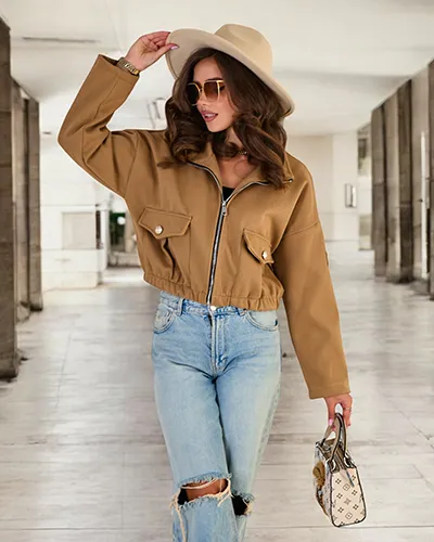 Jachetă bomber pentru femei Royalfashion