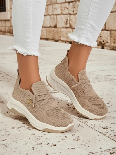 Royalfashion Pantofi sport slip-on pentru femei din material textil Teletta