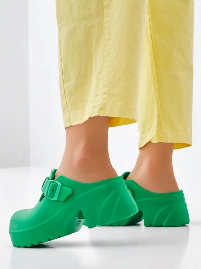 Sandale cu toc din cauciuc pentru femei Royalfashion Voxones