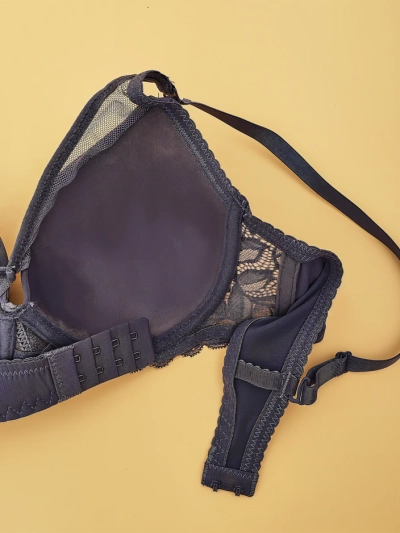 Sutien padded Royalfashion pentru femei cu plasă