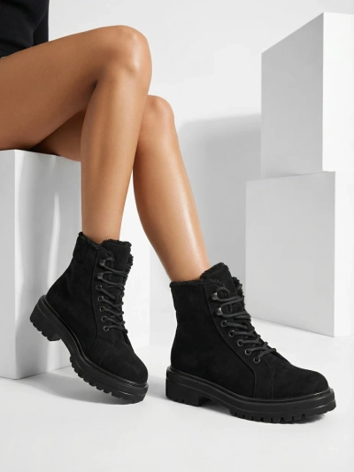 Ghetele de glezna pentru femei Royalfashion Vesot cu sireturi