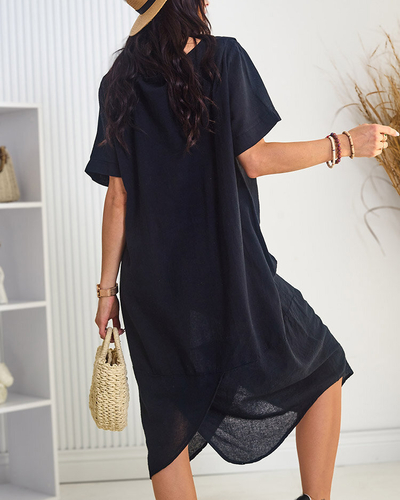 Royalfashion Rochie oversize pentru femei din bumbac