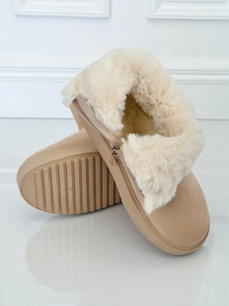 Royalfashion Krótke buti a'la śniegowce ženske Aurelia Classico