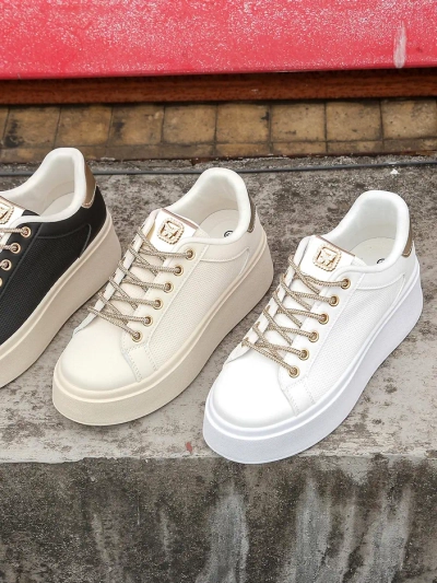 Sneakerii sportive pentru femei Royalfashion cu șireturi decorative Eone
