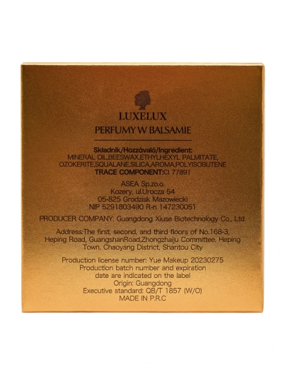 Parfum în balsam inspirat de LUXELUX