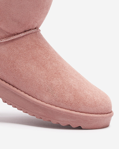 Botine de dama roz Izuni - Incaltaminte