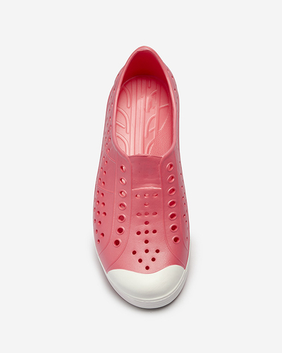 Pantofi de tenis din cauciuc pentru femei de culoare corai Osisal- Footwear