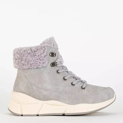 OUTLET Cizme de zapada dama gri de la Molisano - Incaltaminte