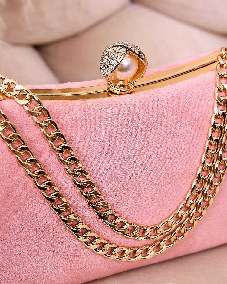 Royalfashion Geantă de ambreiaj pentru femei roz