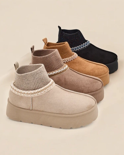 Cizme scurte de zăpadă pentru femei Royalfashion a'la Nananna