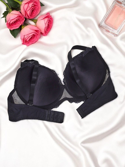 Royalfashion Sutien damă cu burete și dantelă Delicate Grace