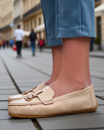 Mocasi mat ale femeilor Royalfashion Timmone