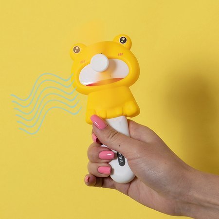 Broască galbenă manuală pentru copii pentru copii - Jucării