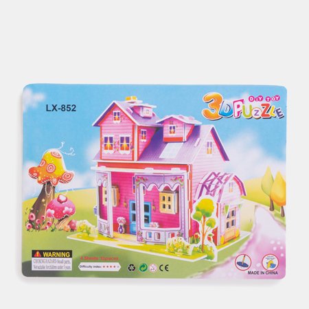 Casă de puzzle 3D pentru copii - Jucării