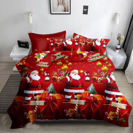 Lenjerie de pat de Crăciun 160x200 - Lenjerie de pat
