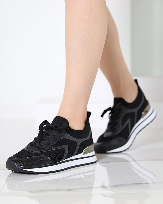 Pantofi sport dama negru Cuopi- Incaltaminte