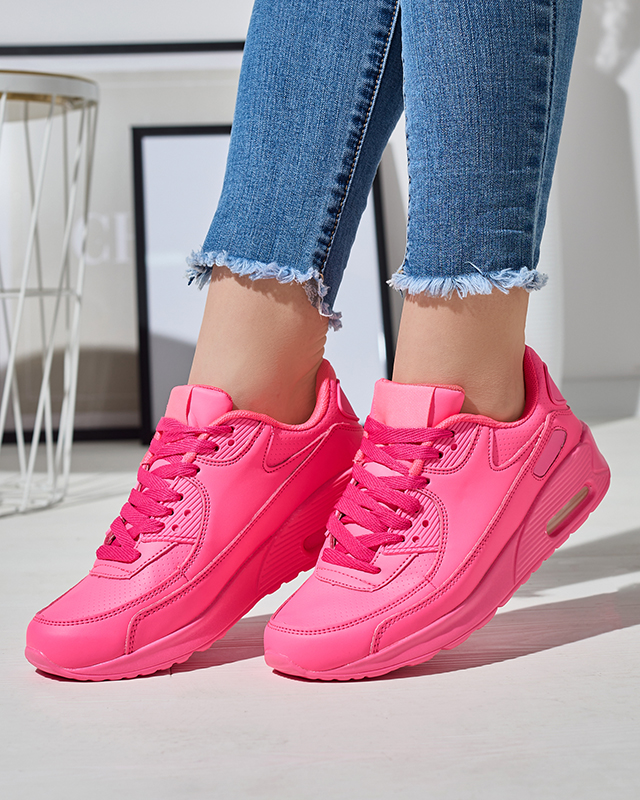 Pantofi sport pentru femei roz neon Faducy- Footwear