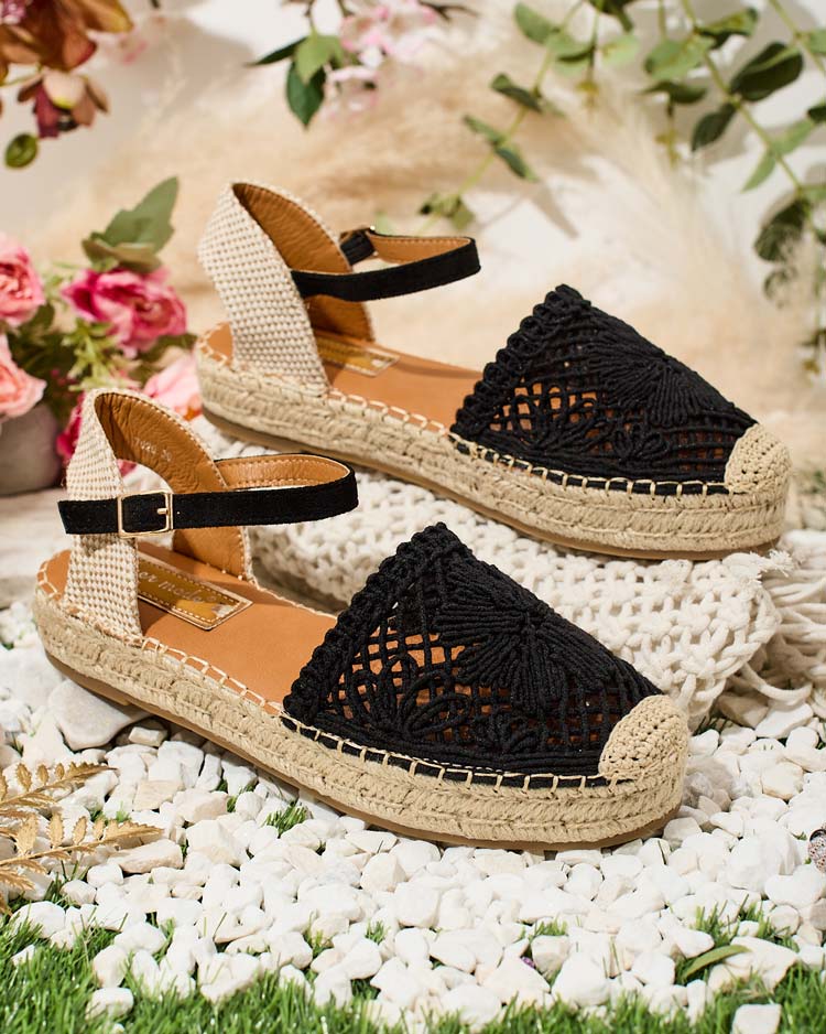 Royalfashion Espadrile Fopett pentru femei