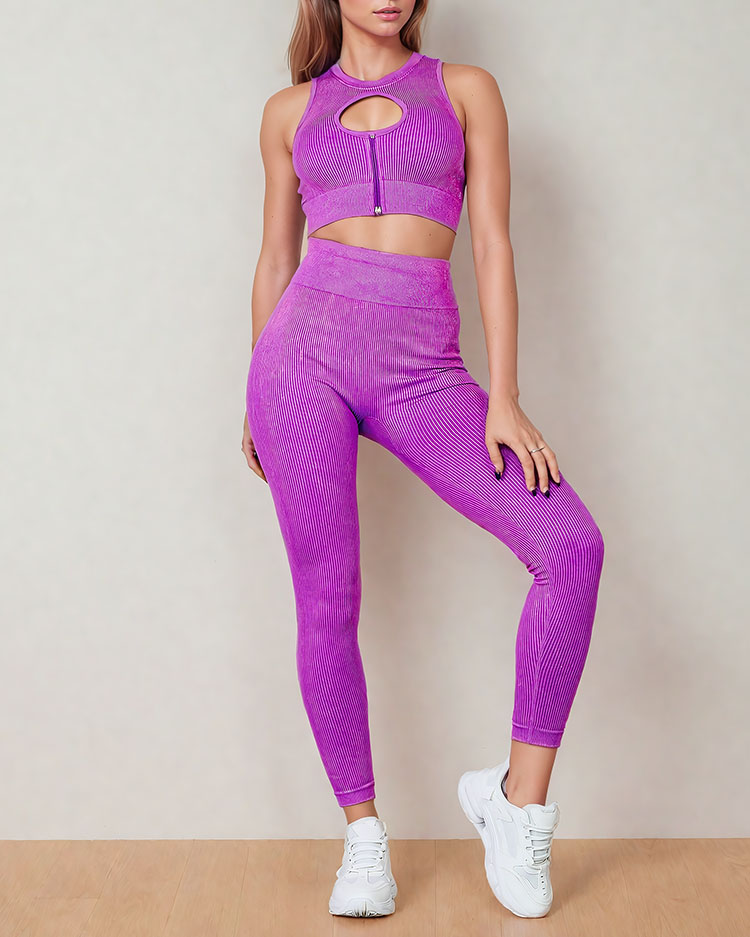 Royalfashion Set sport cu dungi pentru femei