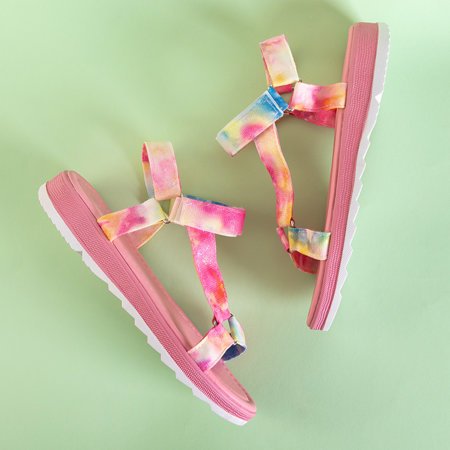 Sandale roz pentru femei de la Damiana - Încălțăminte