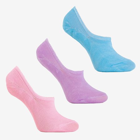 Șosete colorate pentru femei 3 / pachet - Șosete