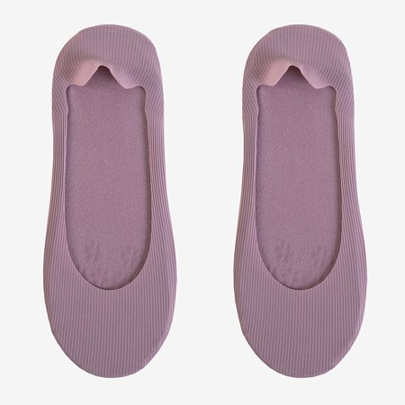 Șosete pentru gleznă balerini violet pentru femei - Șosete