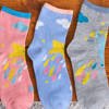 5 șosete / pachet pentru copii colorate - Șosete