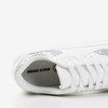 Białe buty sportowe z brokatem Evanciia - Obuwie